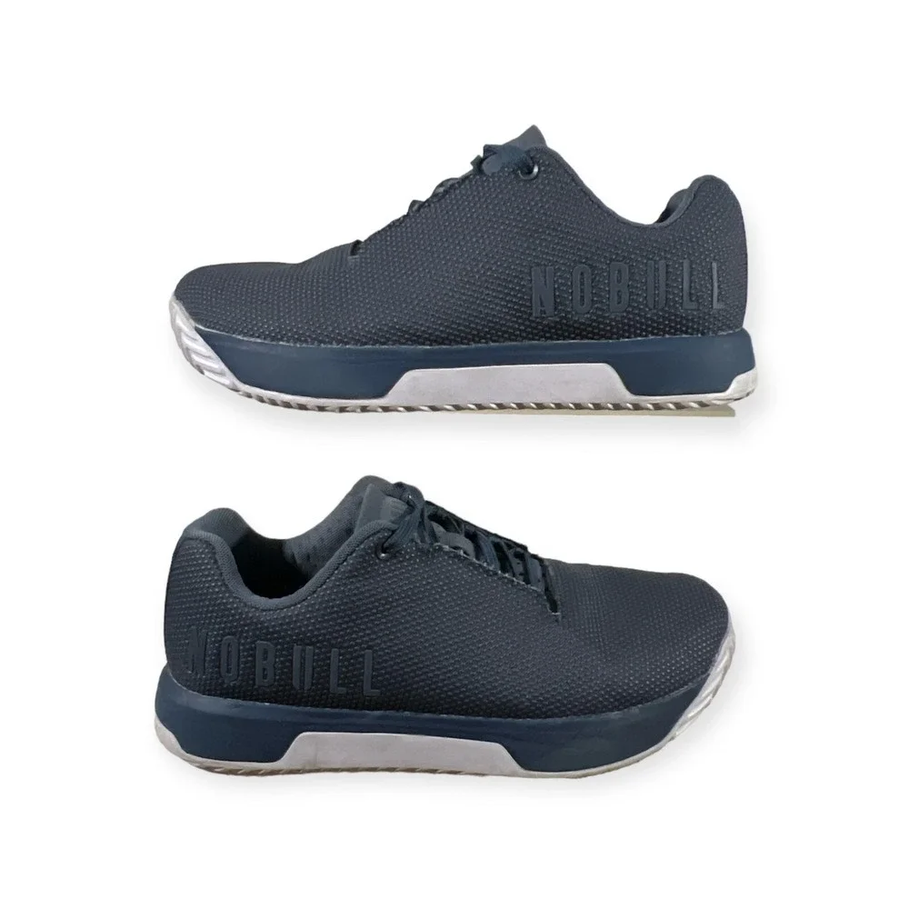 NOBULL SF Trainer Unisex Size M9.5/W11 Navy White IMPACT